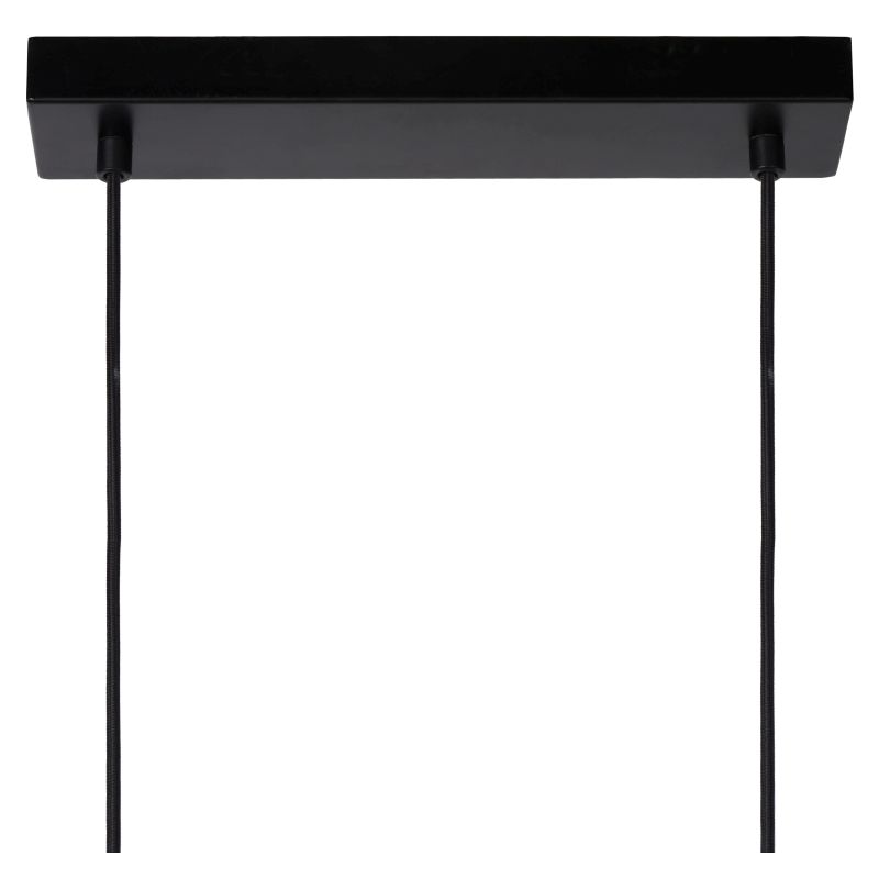 Lucide BASKETT - Závesné svietidlo - 4xE27 - Čierne